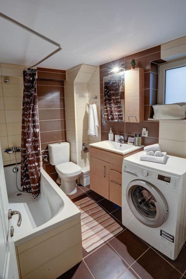 Luminous 2Bd Stone Apt In The Alleys Of Corfu Town 外观 照片