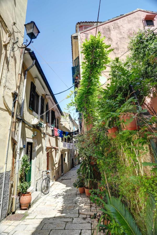 Luminous 2Bd Stone Apt In The Alleys Of Corfu Town 外观 照片